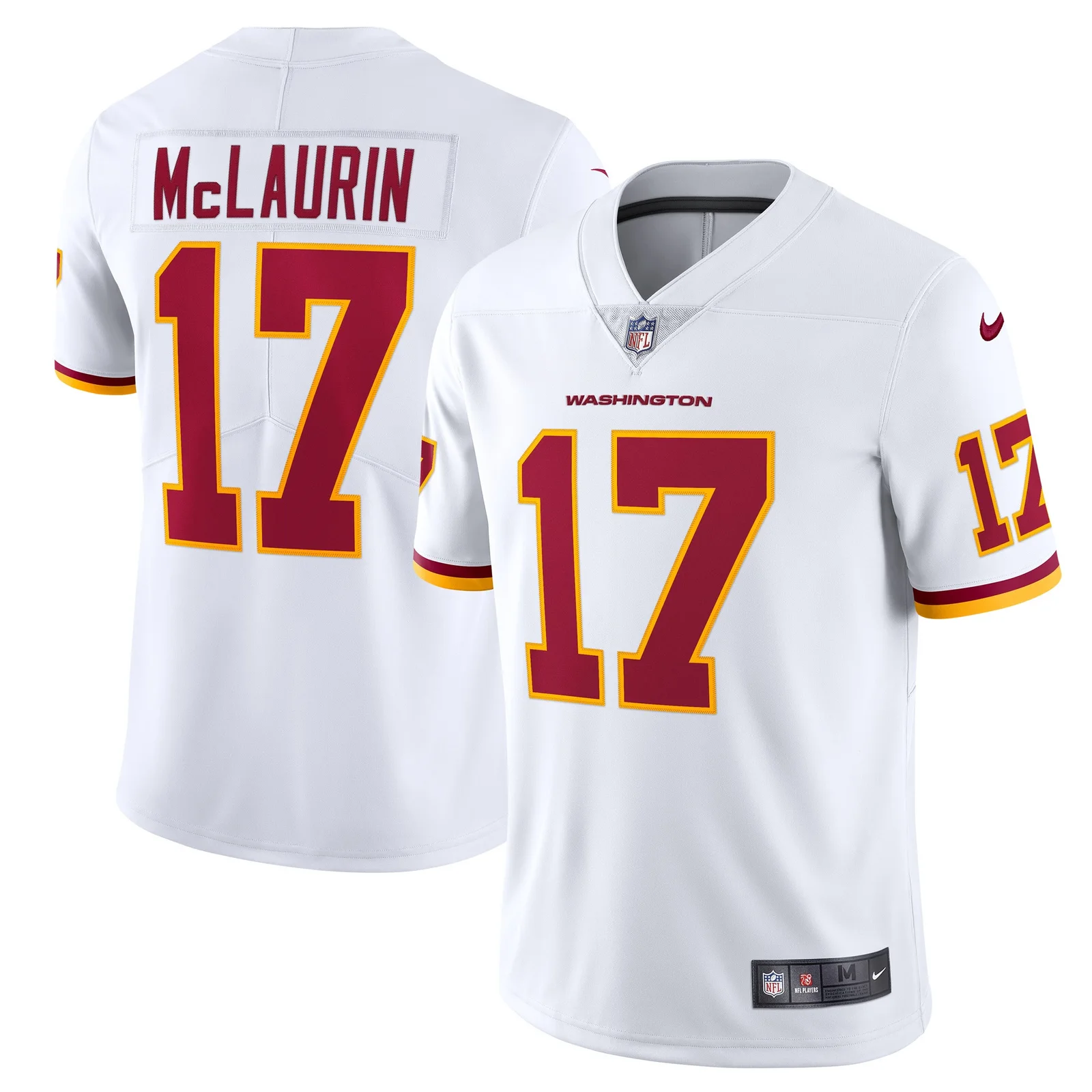 Men's Terry McLaurin Washington Football Team Vapor Limited Jersey - White -