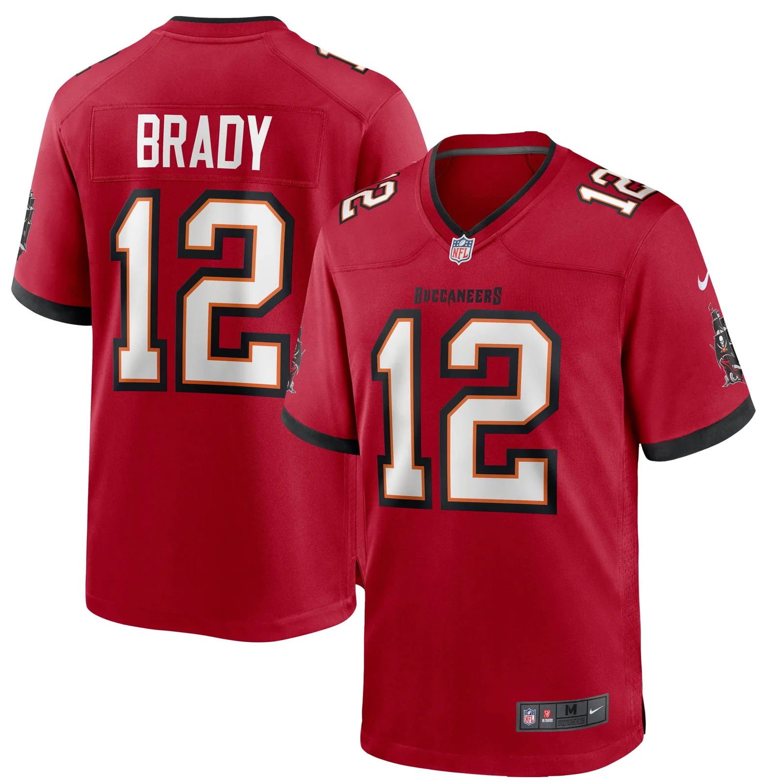 Men's Tom Brady Tampa Bay Buccaneers Game Jersey - Red -