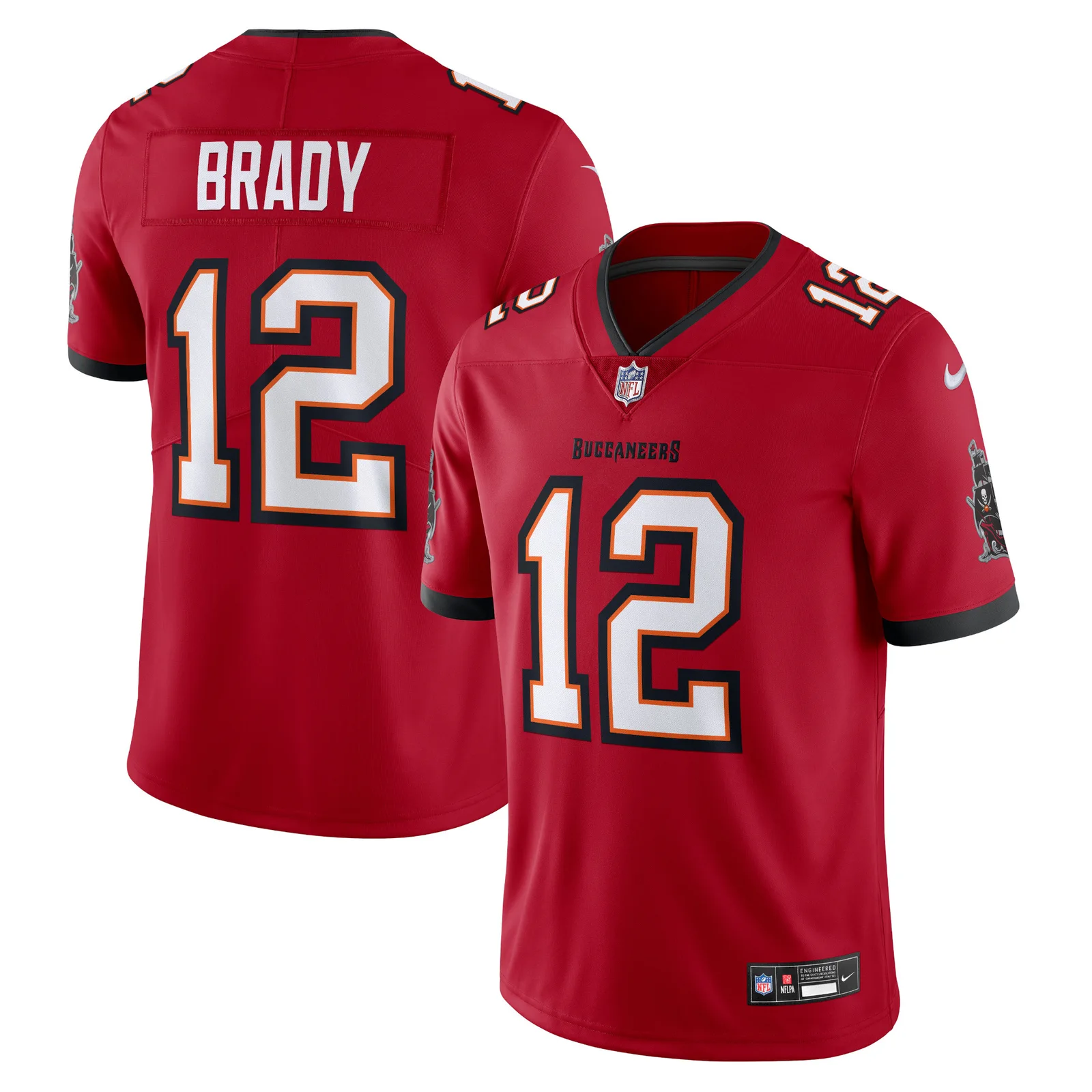 Men's Tom Brady Tampa Bay Buccaneers  Vapor Untouchable Limited Jersey - Red -