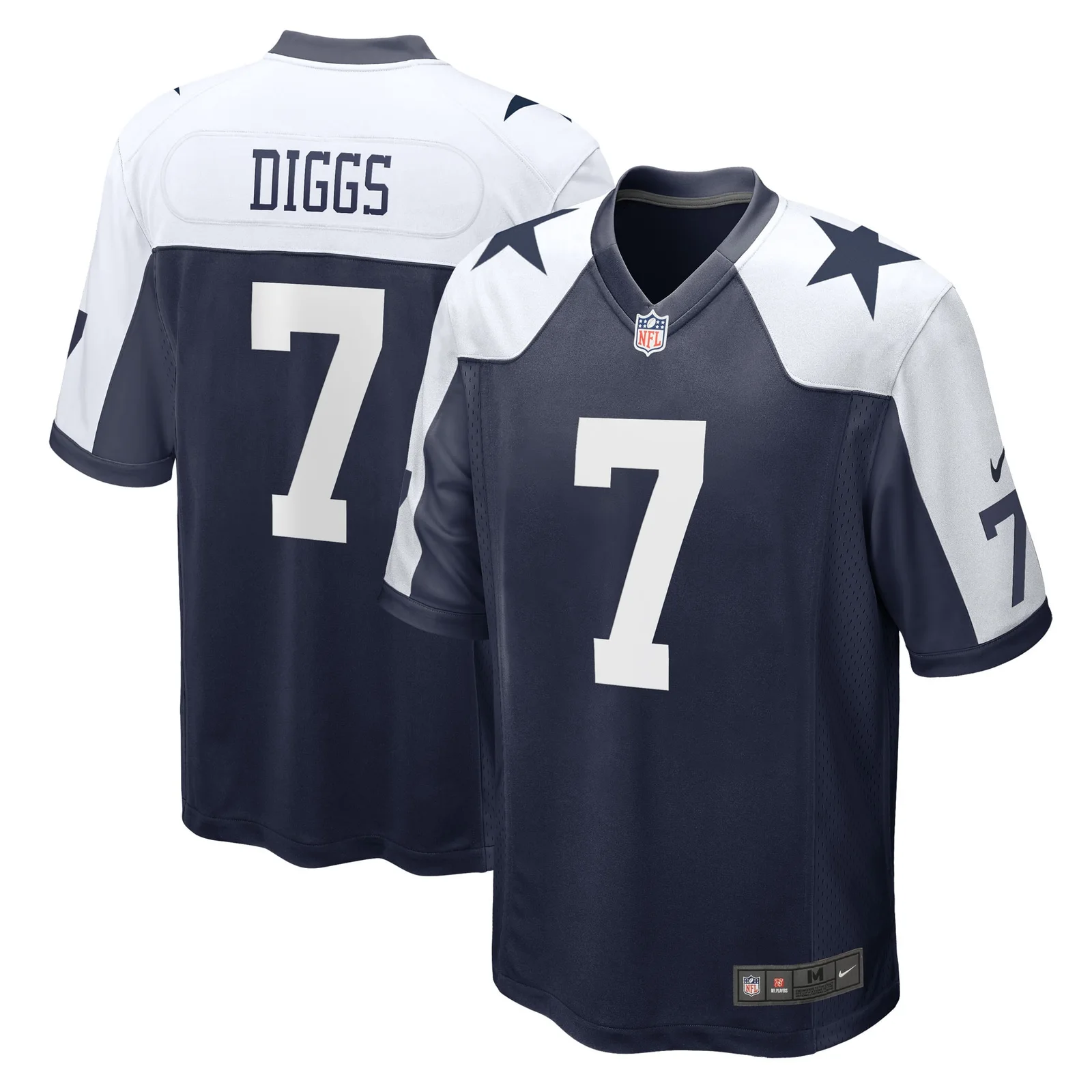 Men's Trevon Diggs Dallas Cowboys Alternate Game Jersey - Navy -