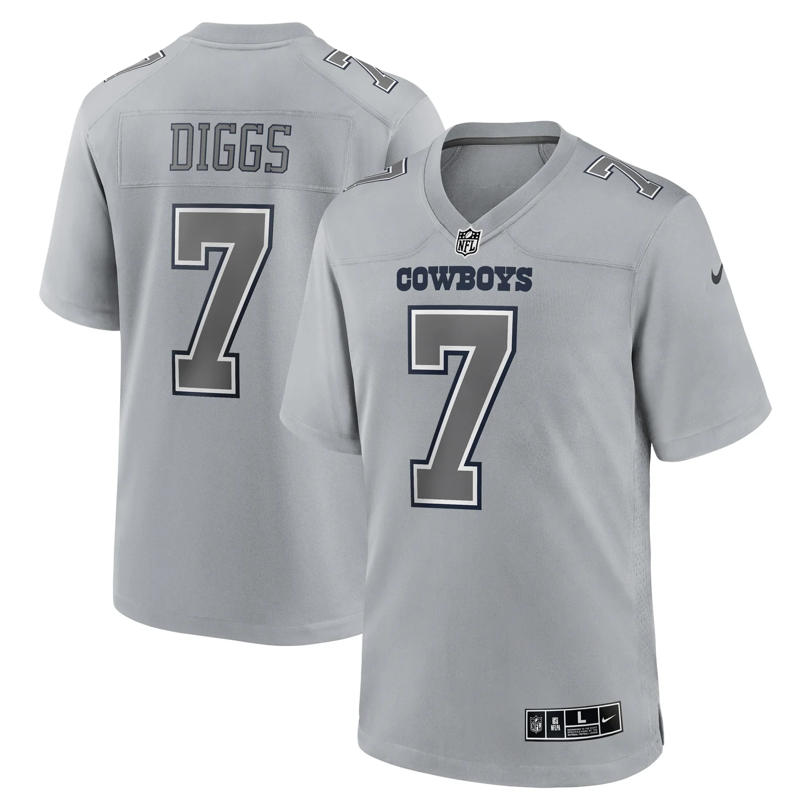 Men's Trevon Diggs Dallas Cowboys Atmosphere Fashion Game Jersey - Gray -