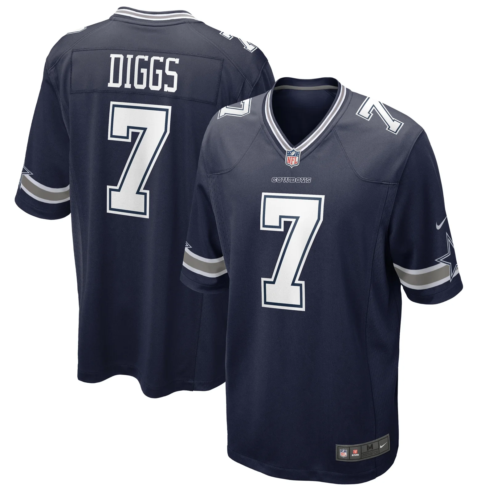 Men's Trevon Diggs Dallas Cowboys Game Jersey - Navy -