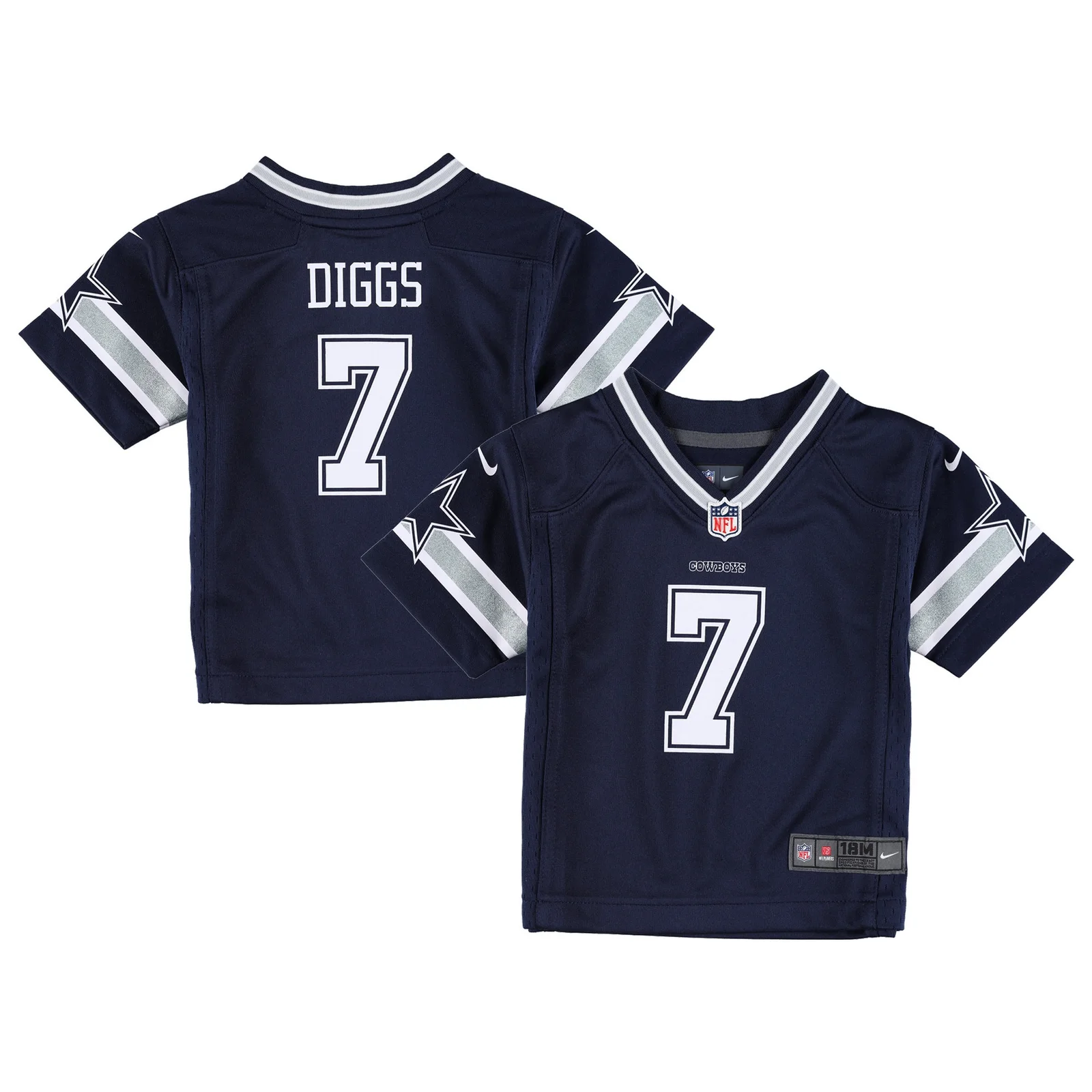 Men's Trevon Diggs Dallas Cowboys Infant Game Jersey - Navy -