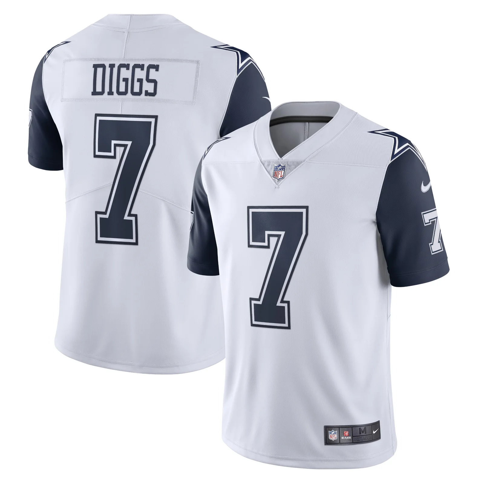 Men's Trevon Diggs Dallas Cowboys Limited Vapor Jersey - White -