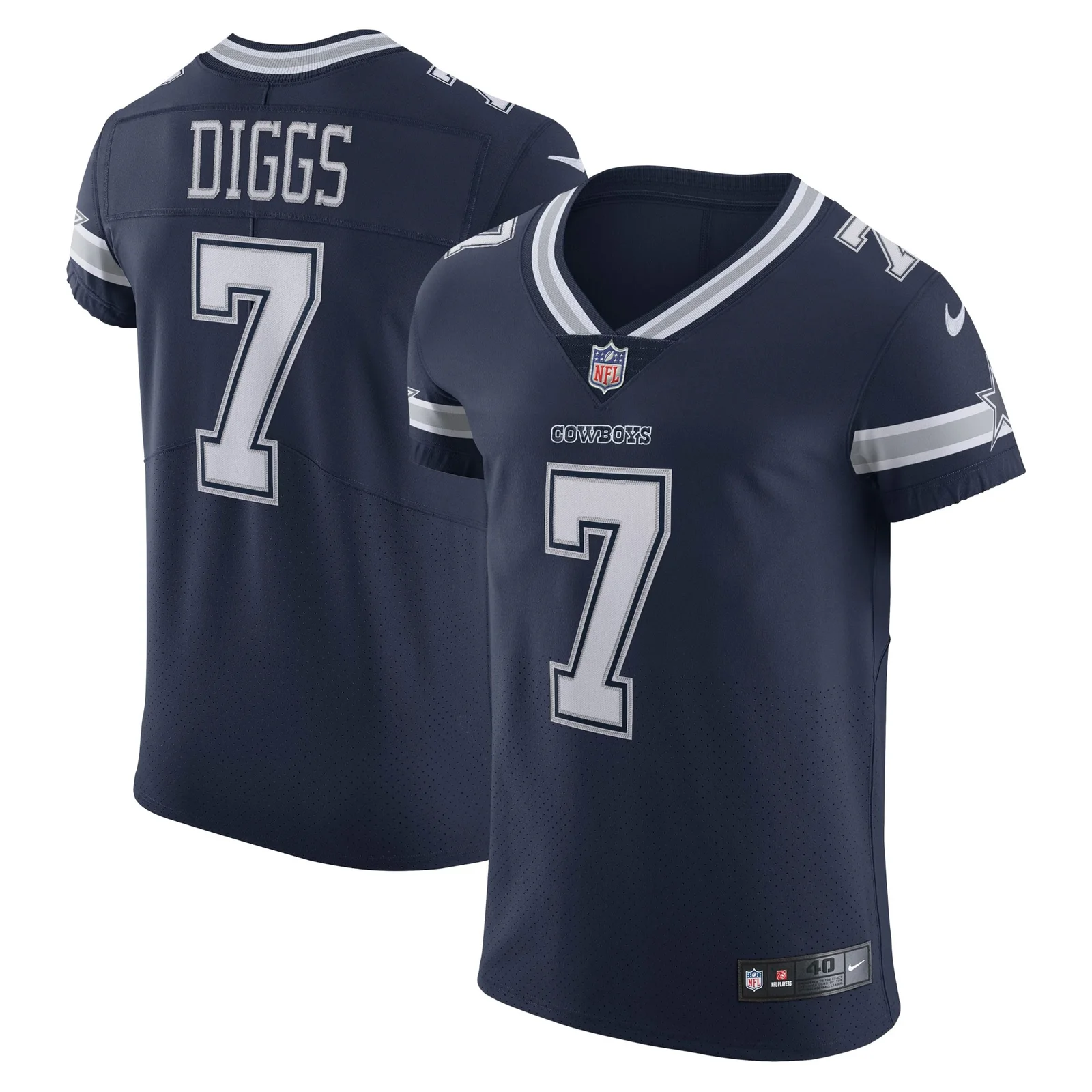 Men's Trevon Diggs Dallas Cowboys Vapor Elite Jersey - Navy -
