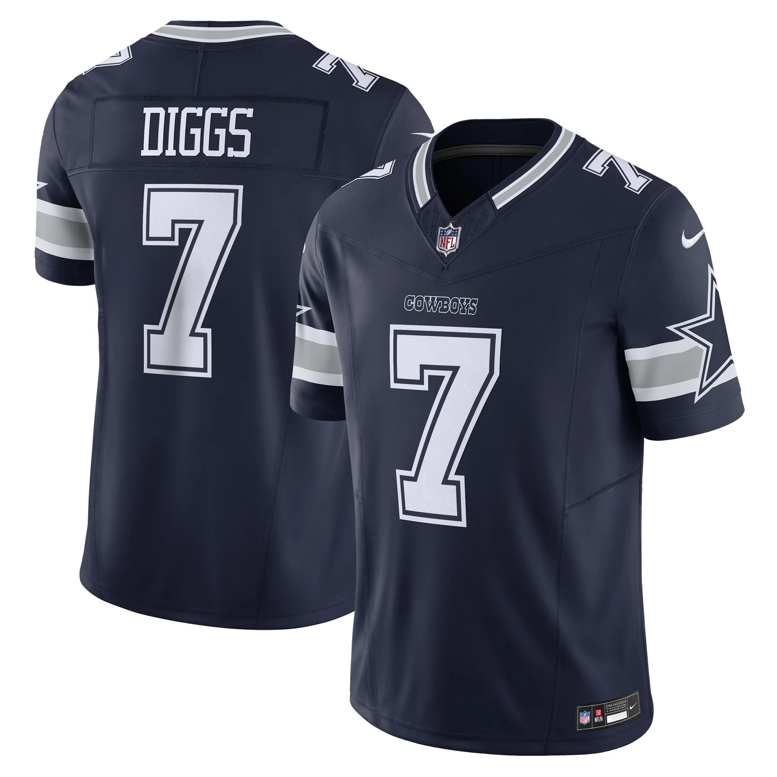 Men's Trevon Diggs Dallas Cowboys Vapor F.U.S.E. Limited Jersey - Navy -