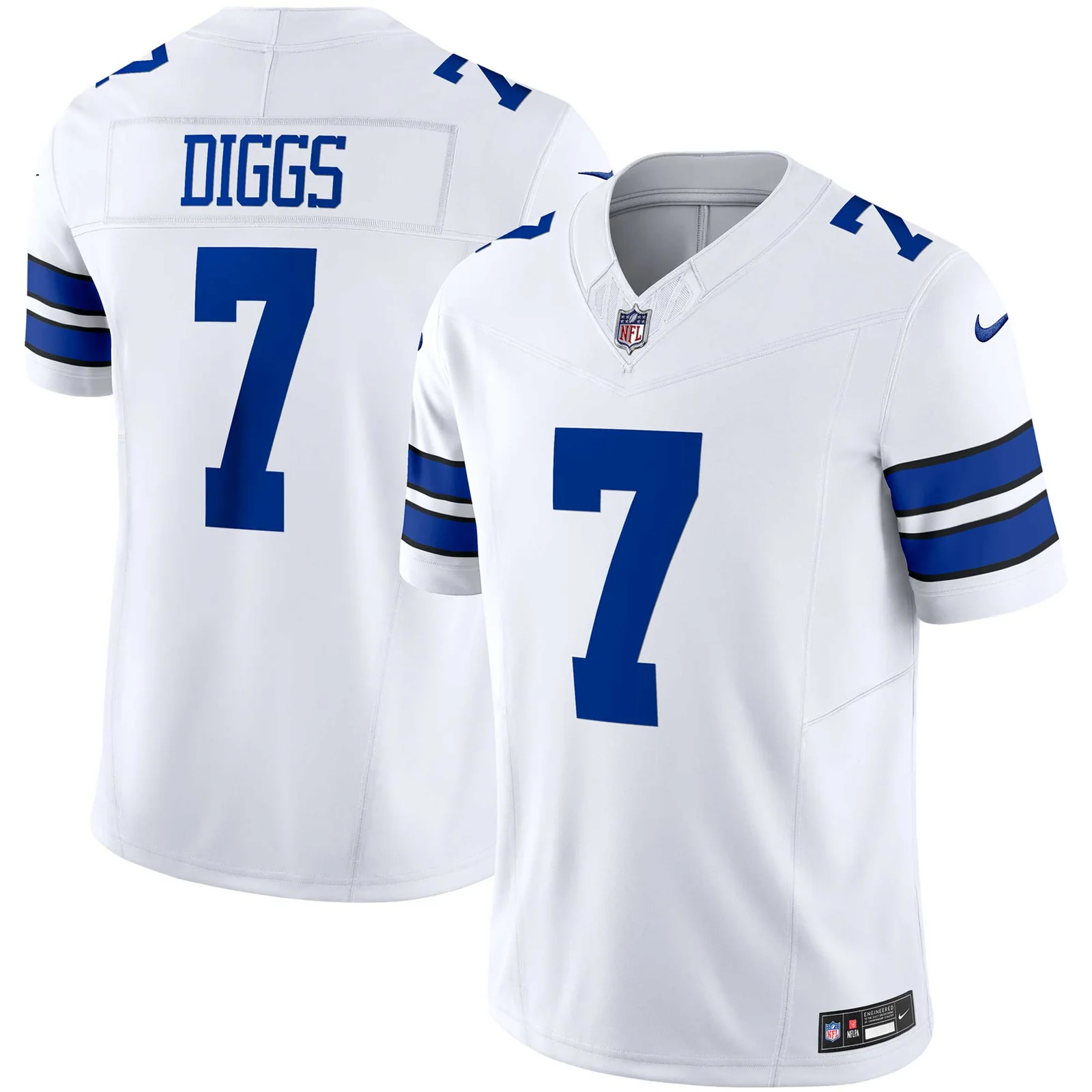 Men's Trevon Diggs Dallas Cowboys Vapor F.U.S.E. Limited Jersey - White -
