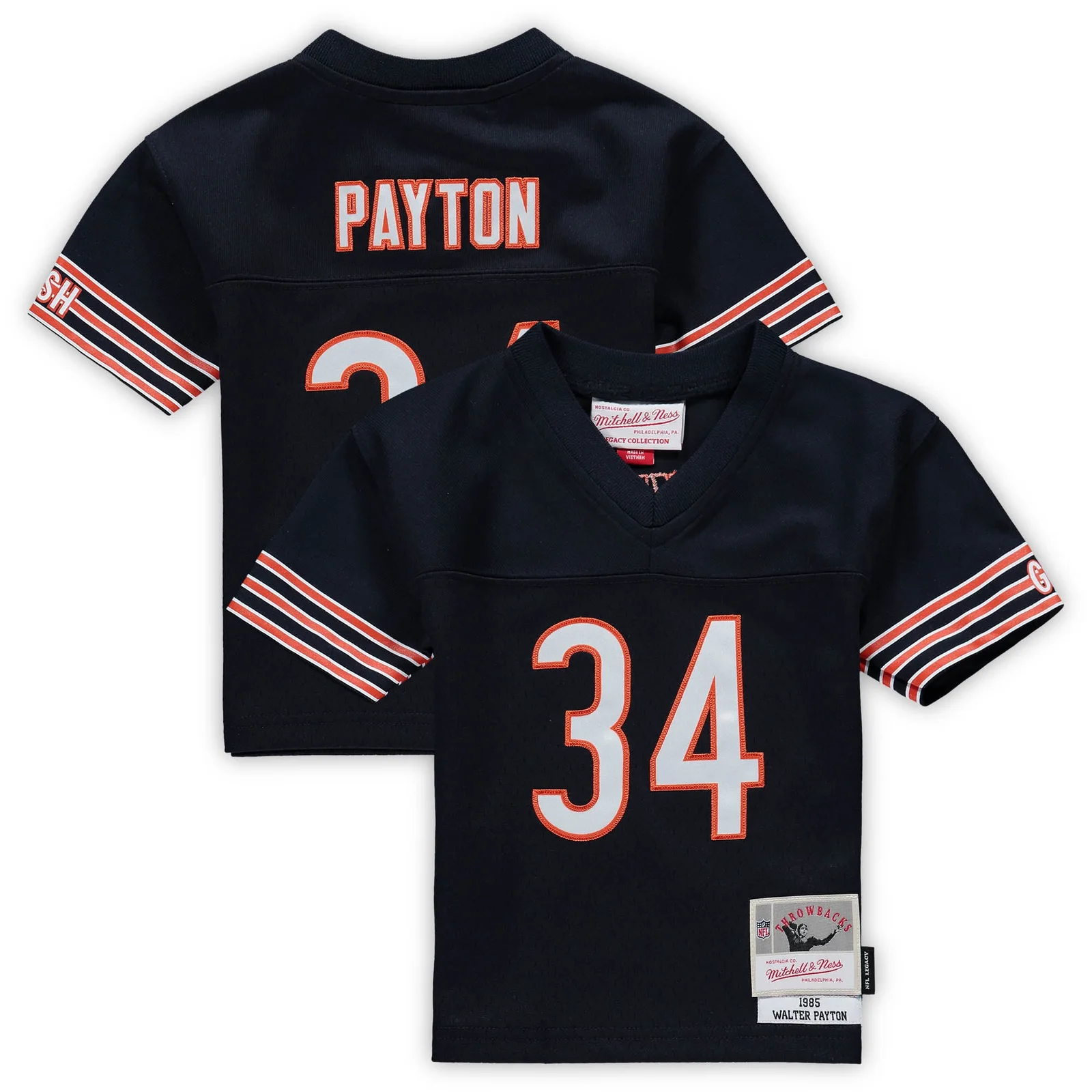 Men's Walter Payton Chicago Bears Mitchell &amp; Ness Infant 1985 Retired Legacy Jersey - Navy -