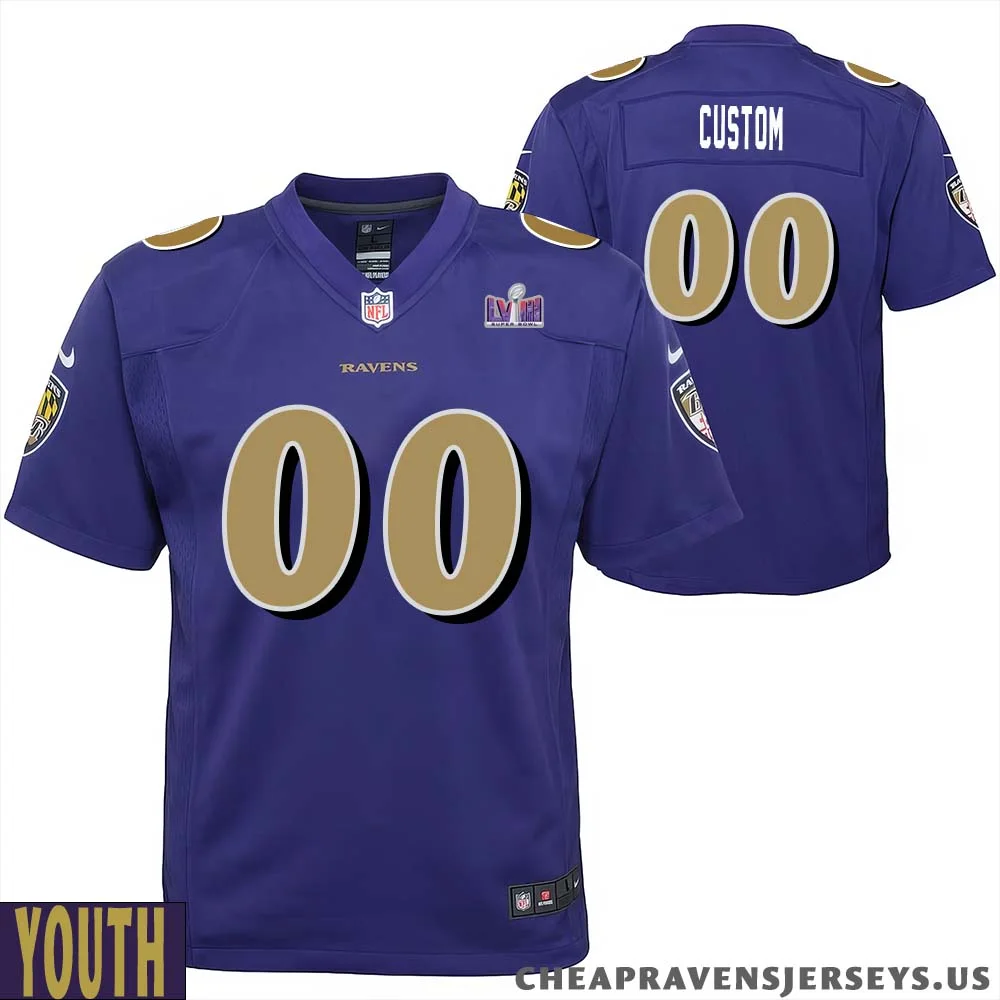 Ravens Alternate Youth - Purple -