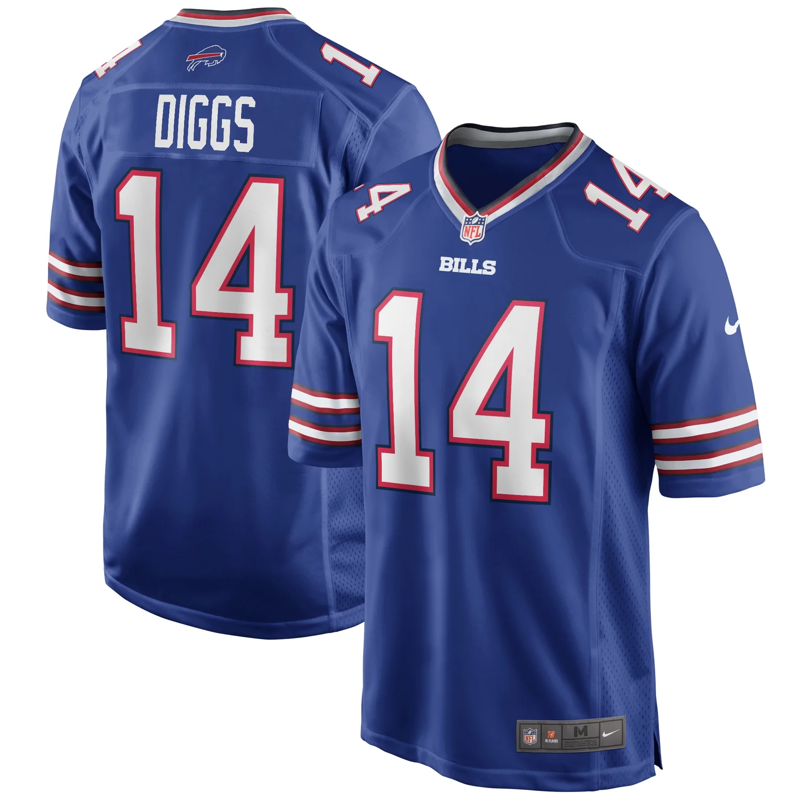 Men'sStefon Diggs Buffalo Bills Game Player Jersey - Royal -