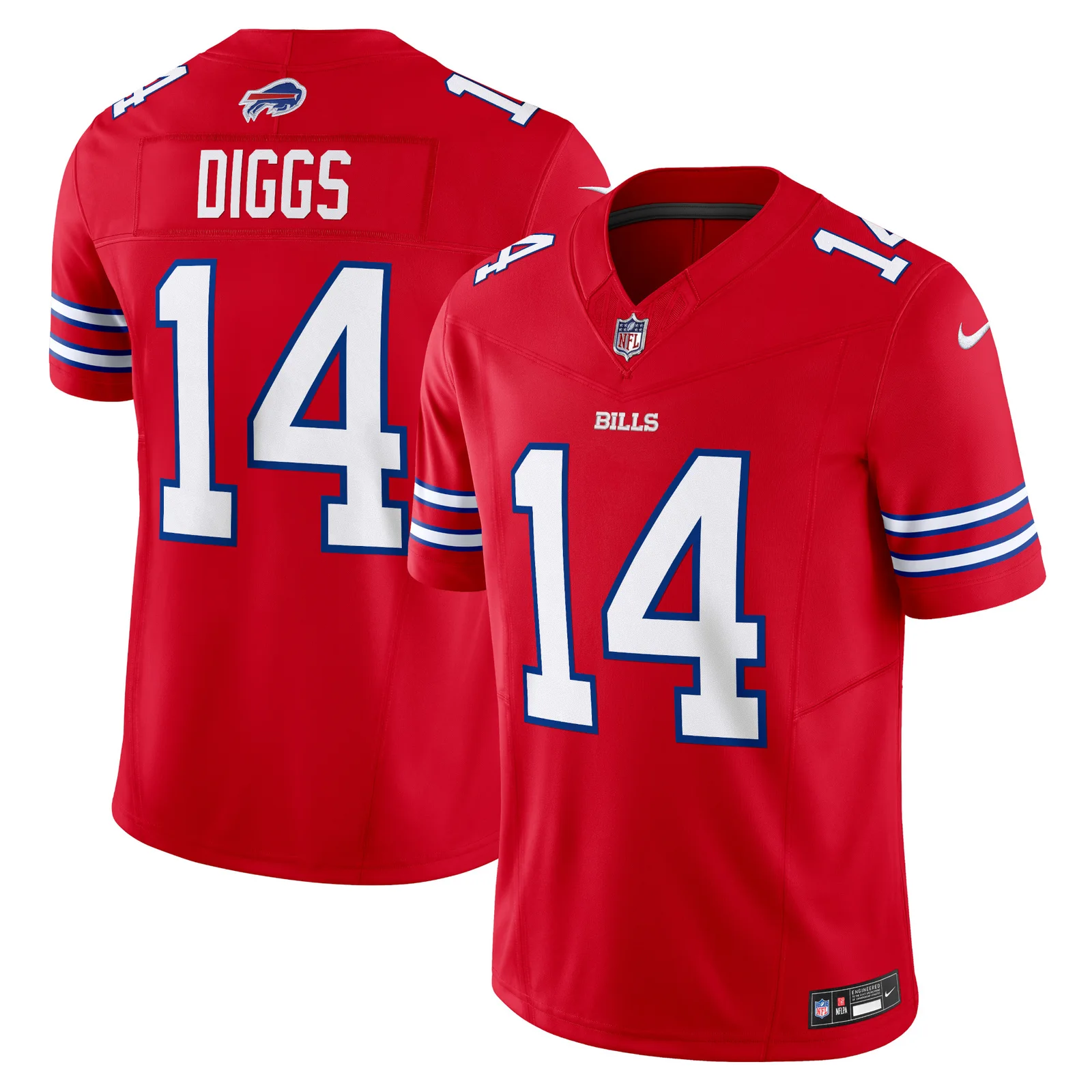 Men'sStefon Diggs Buffalo Bills Vapor F.U.S.E. Limited Jersey - Red -