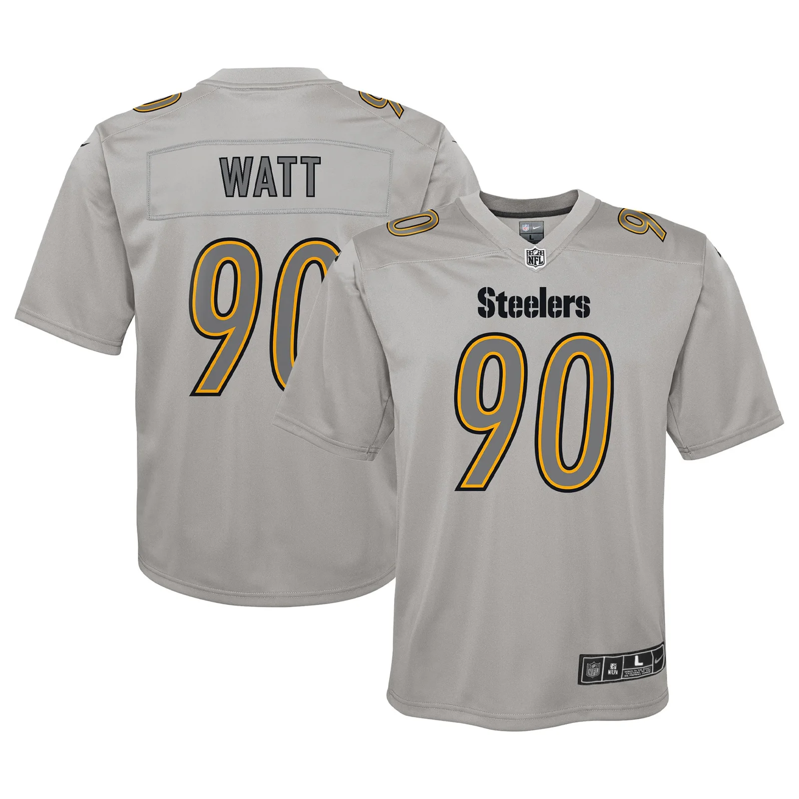 Men'sT.J. Watt Pittsburgh Steelers Newborn &amp; Infant Team Player Bodysuit - Black -