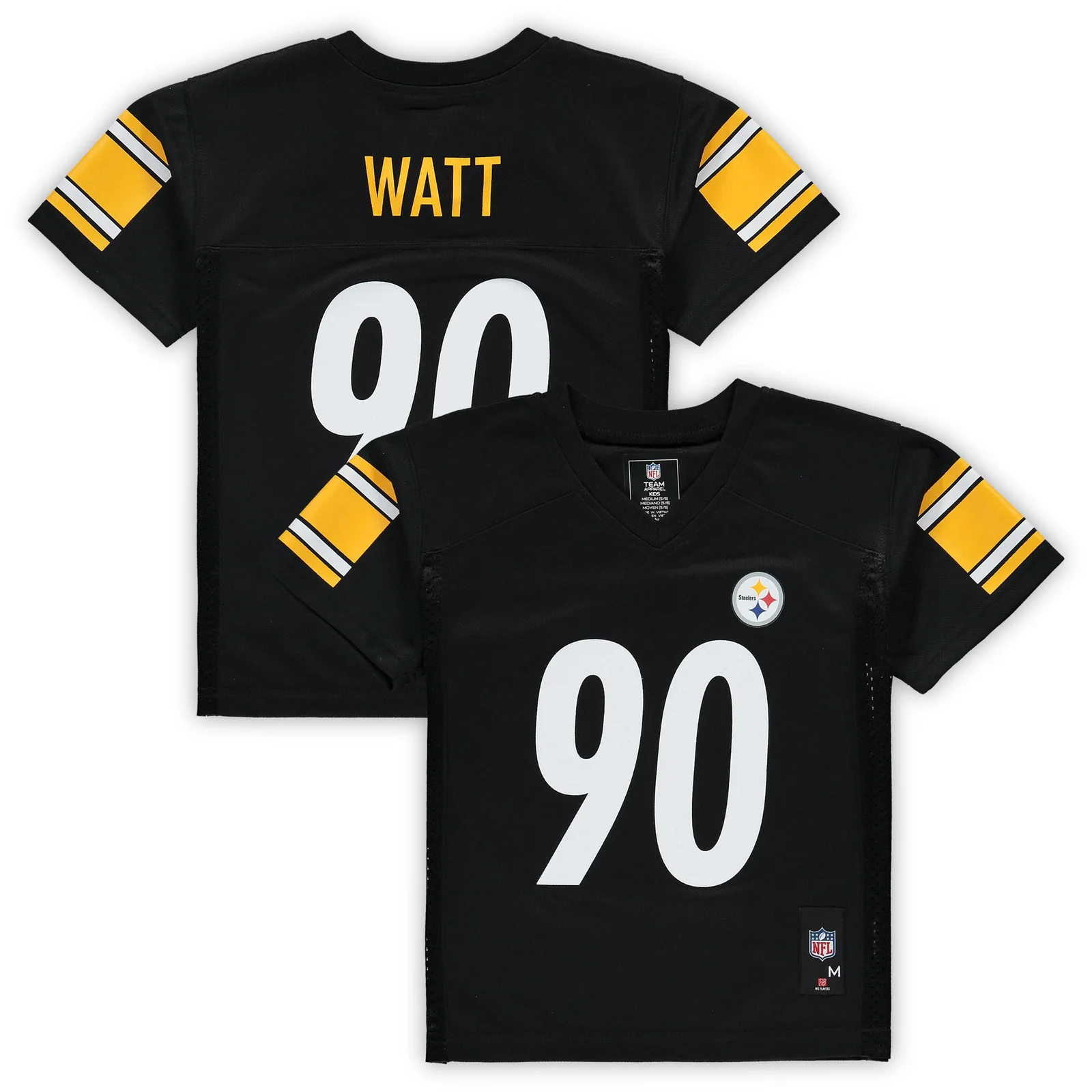 Men'sT.J. Watt Pittsburgh Steelers Preschool  Player Jersey - Black