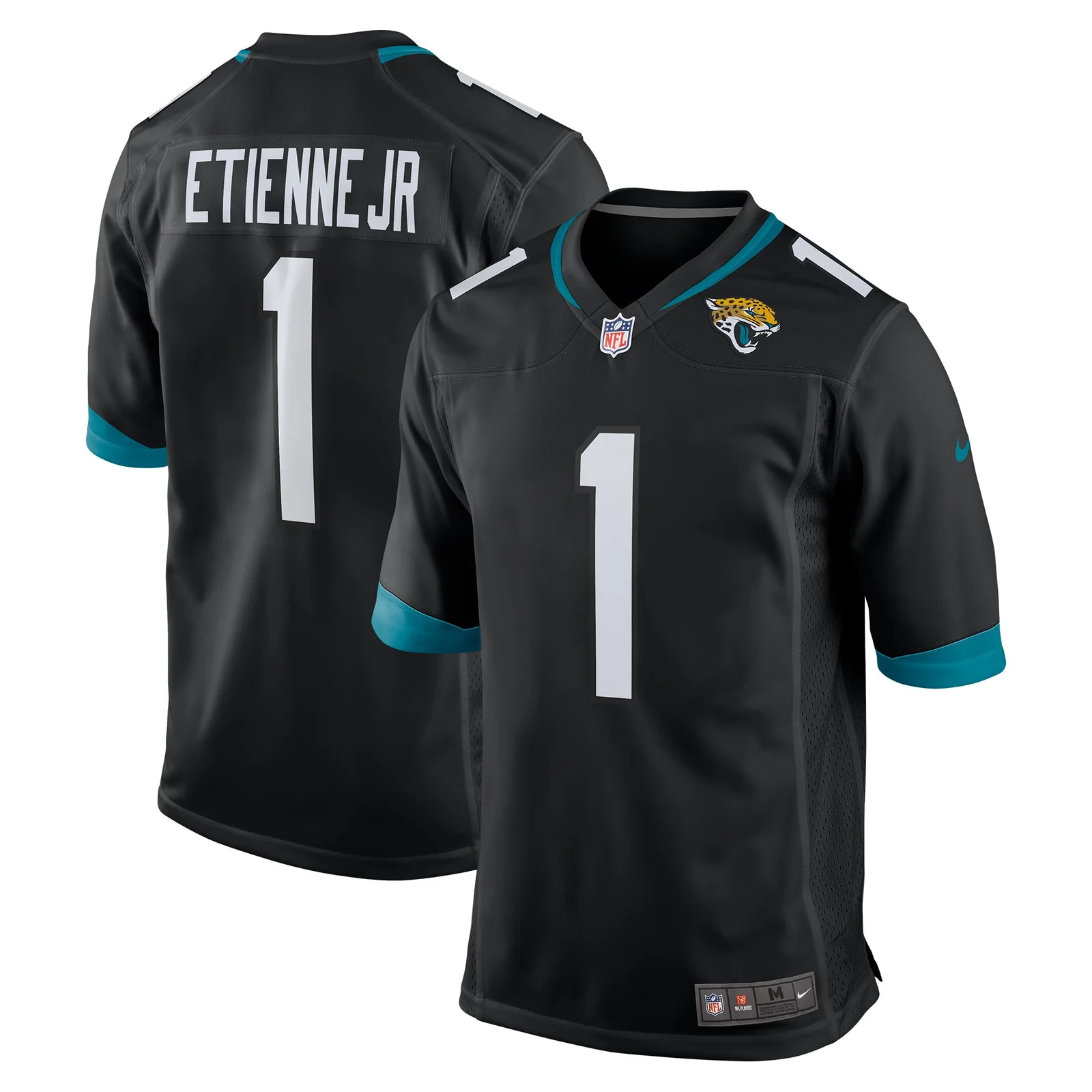 Men'sTravis Etienne Jacksonville Jaguars Game Jersey - Black -