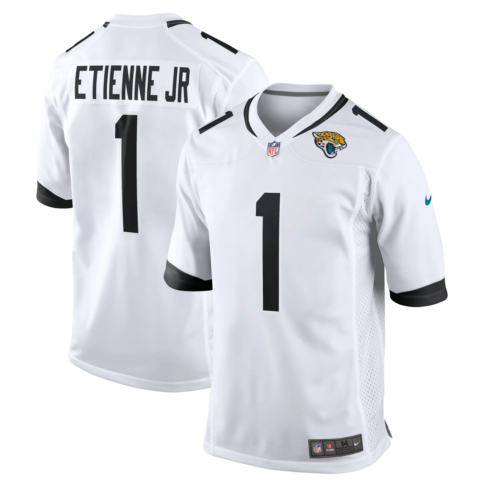Men'sTravis Etienne Jr. Jacksonville Jaguars Game Player Jersey - White -