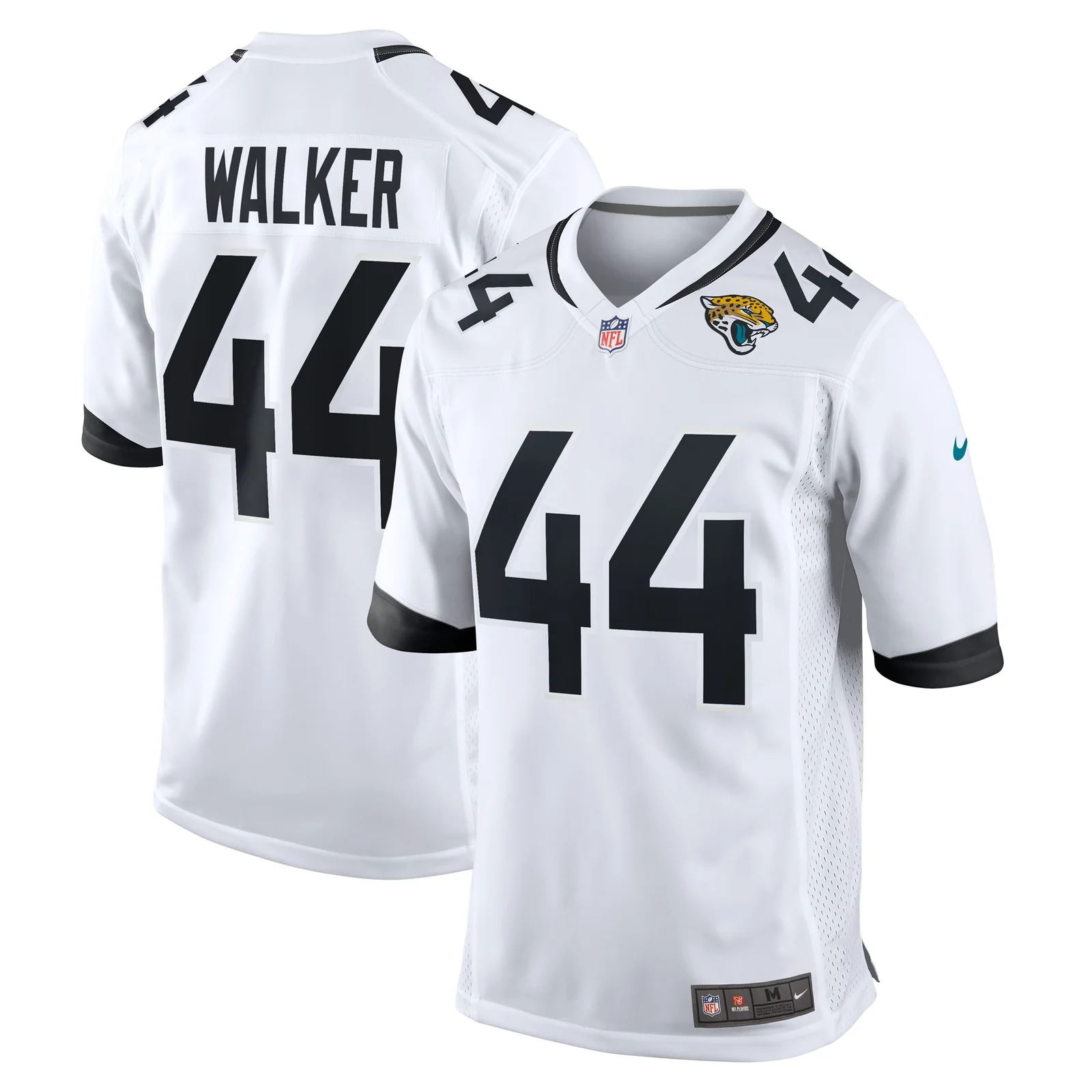Men'sTravon Walker Jacksonville Jaguars Player Game Jersey - White -
