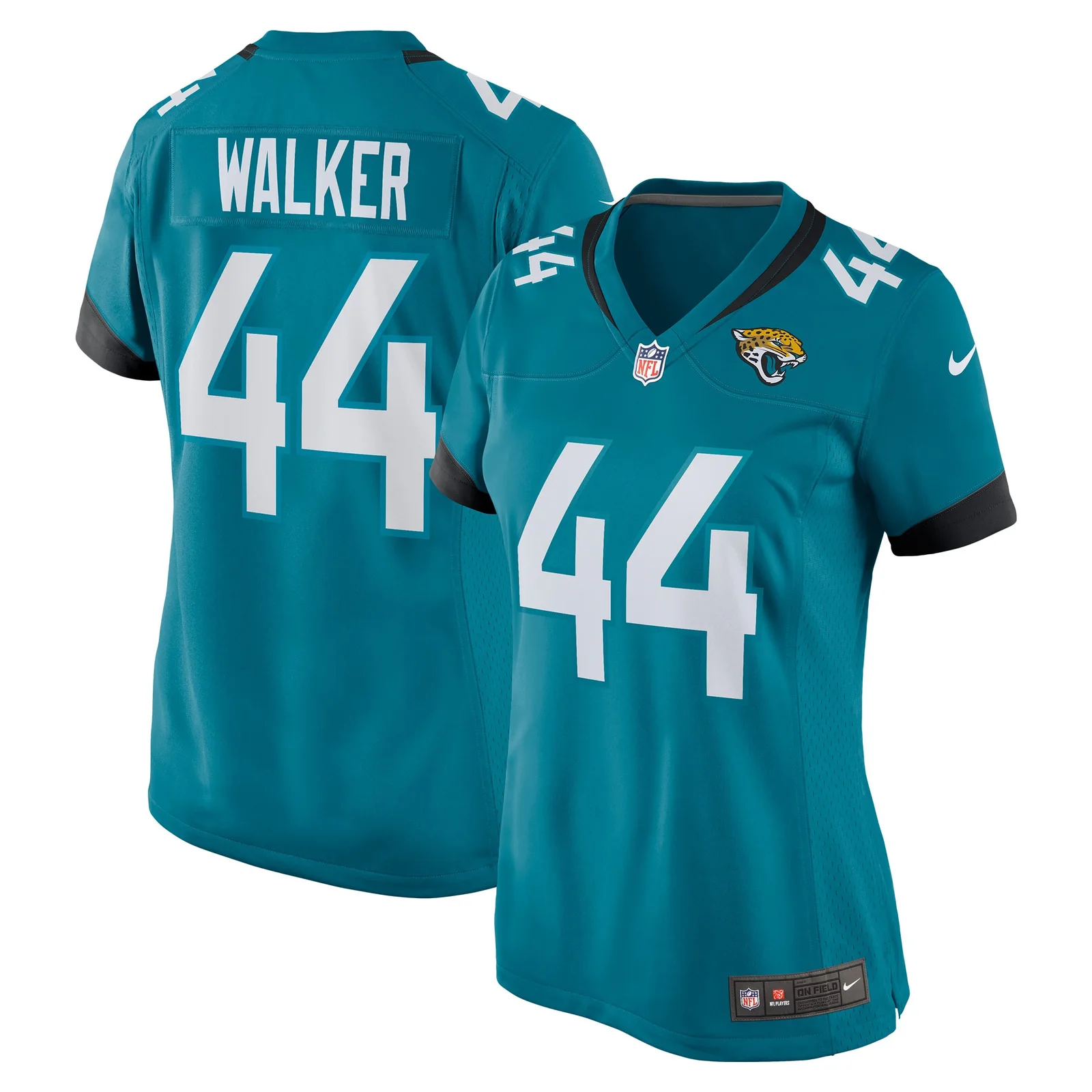Men'sTravon Walker Jacksonville Jaguars Preschool Game Jersey - Teal -