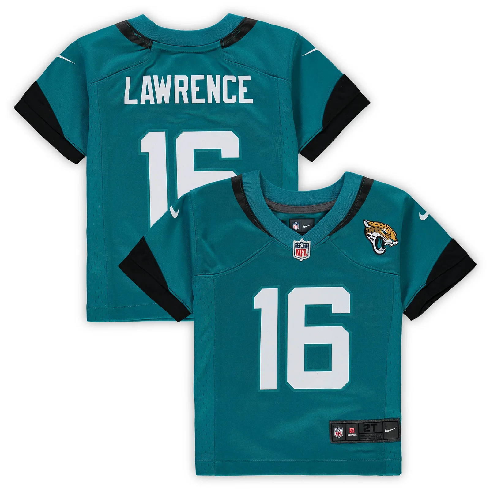 Men'sTrevor Lawrence Jacksonville Jaguars Infant Game Jersey - Teal -