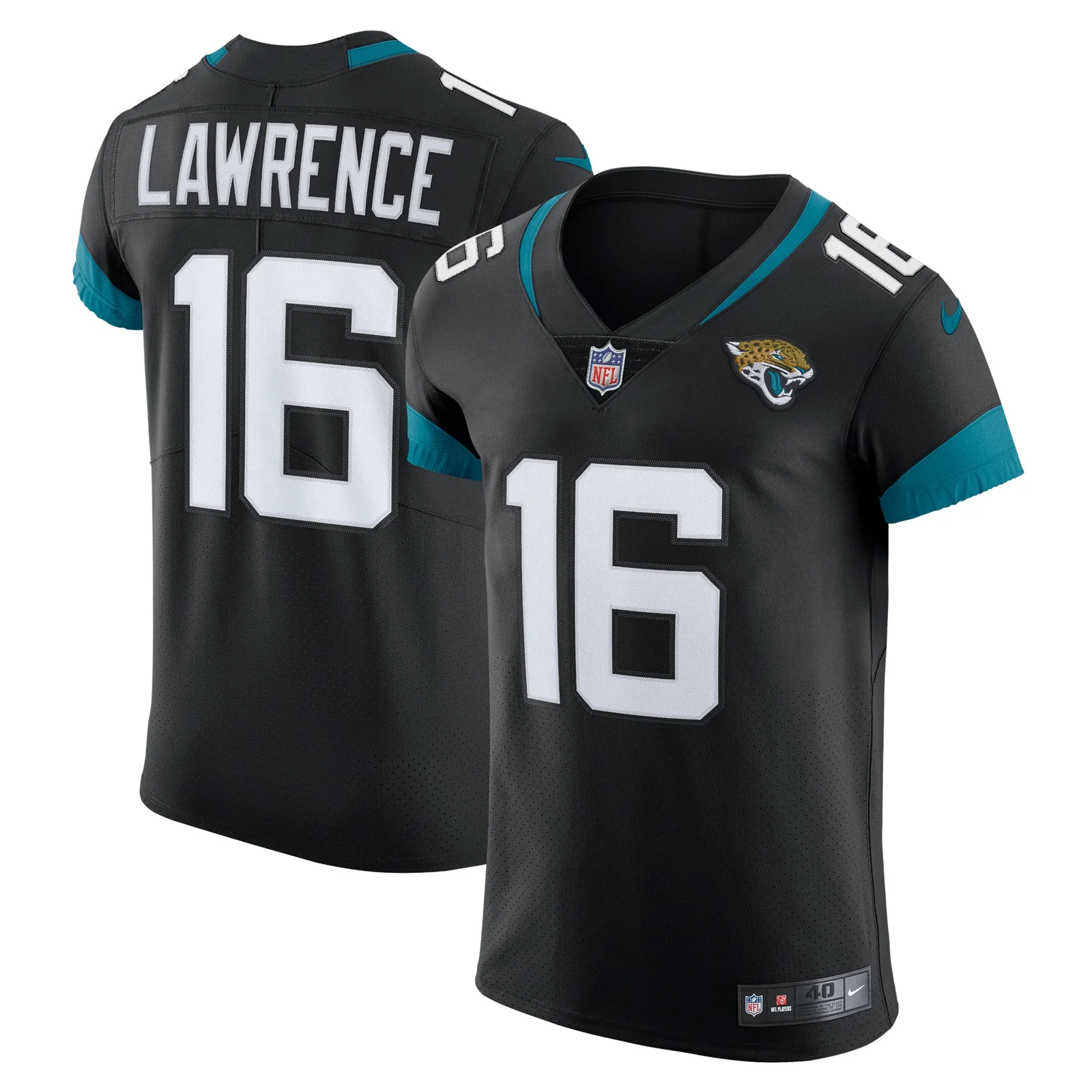 Men'sTrevor Lawrence Jacksonville Jaguars Vapor Elite Jersey - Black -