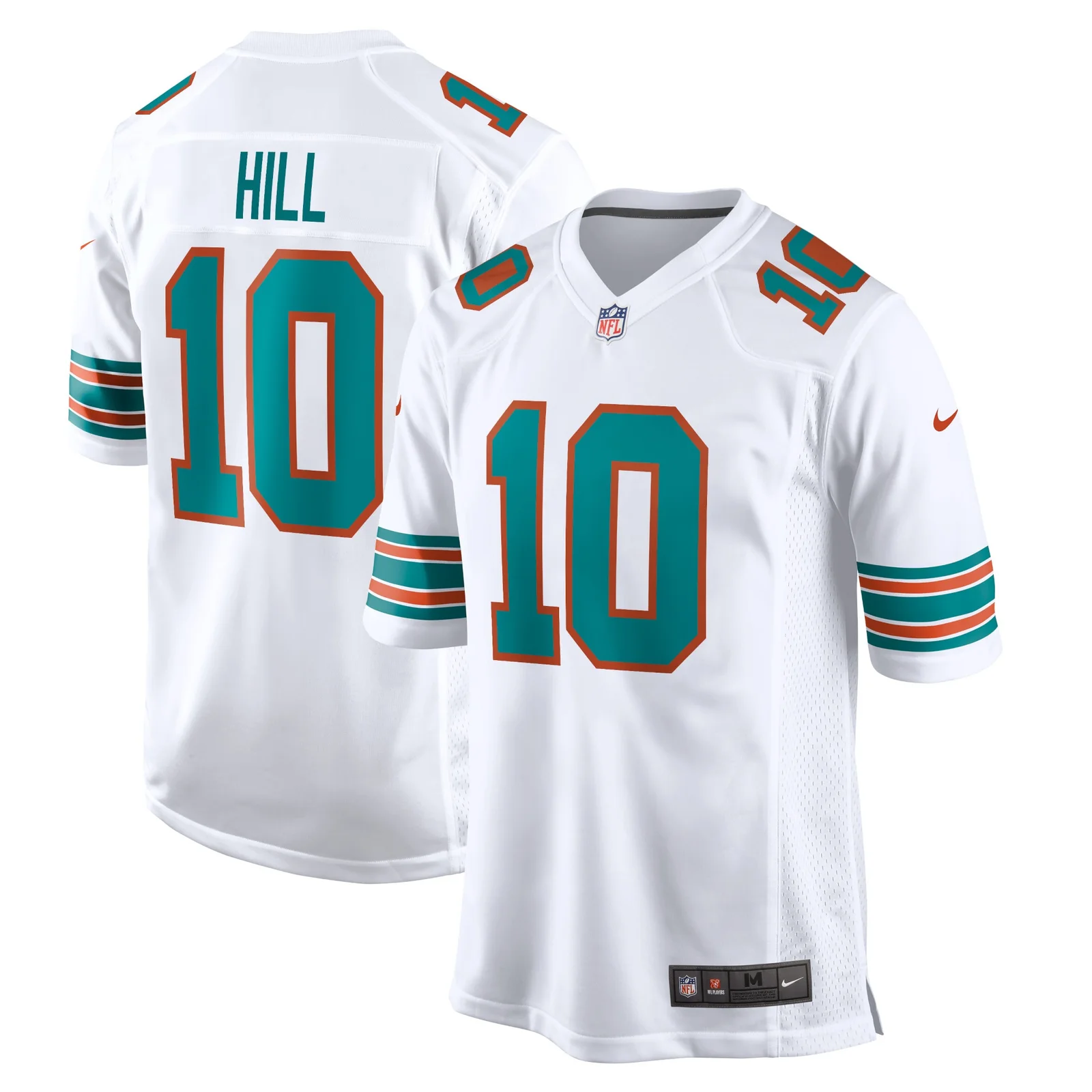 Men'sTyreek Hill Miami Dolphins Alternate Game Jersey - White -