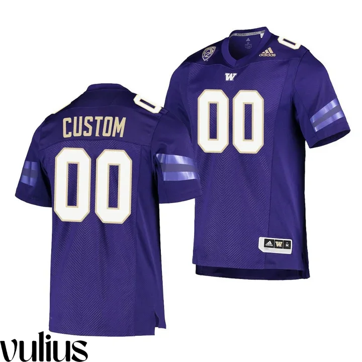 Washington Huskies Custom Jersey, Purple Men's, College Football Game Jersey Stitched -