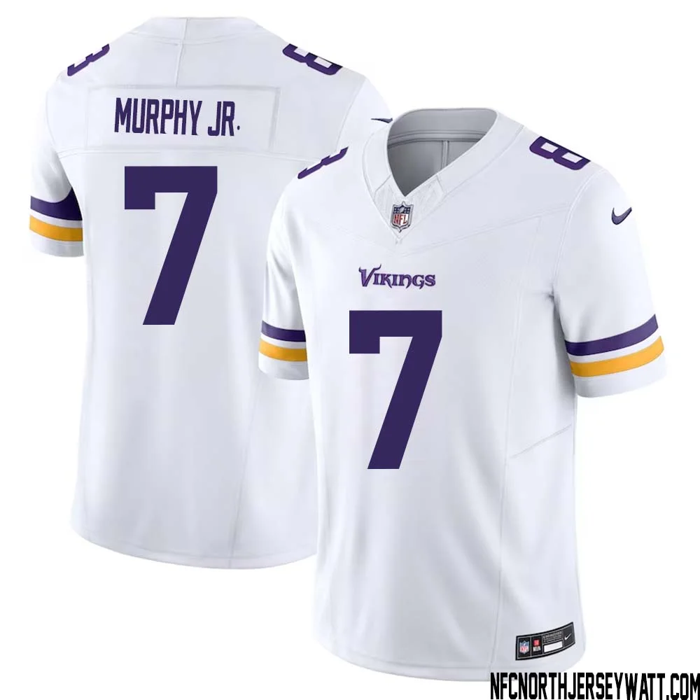 Byron Murphy Jr. No 7 Men White Minnesota Vikings Vapor F.U.S.E. Limited Jersey