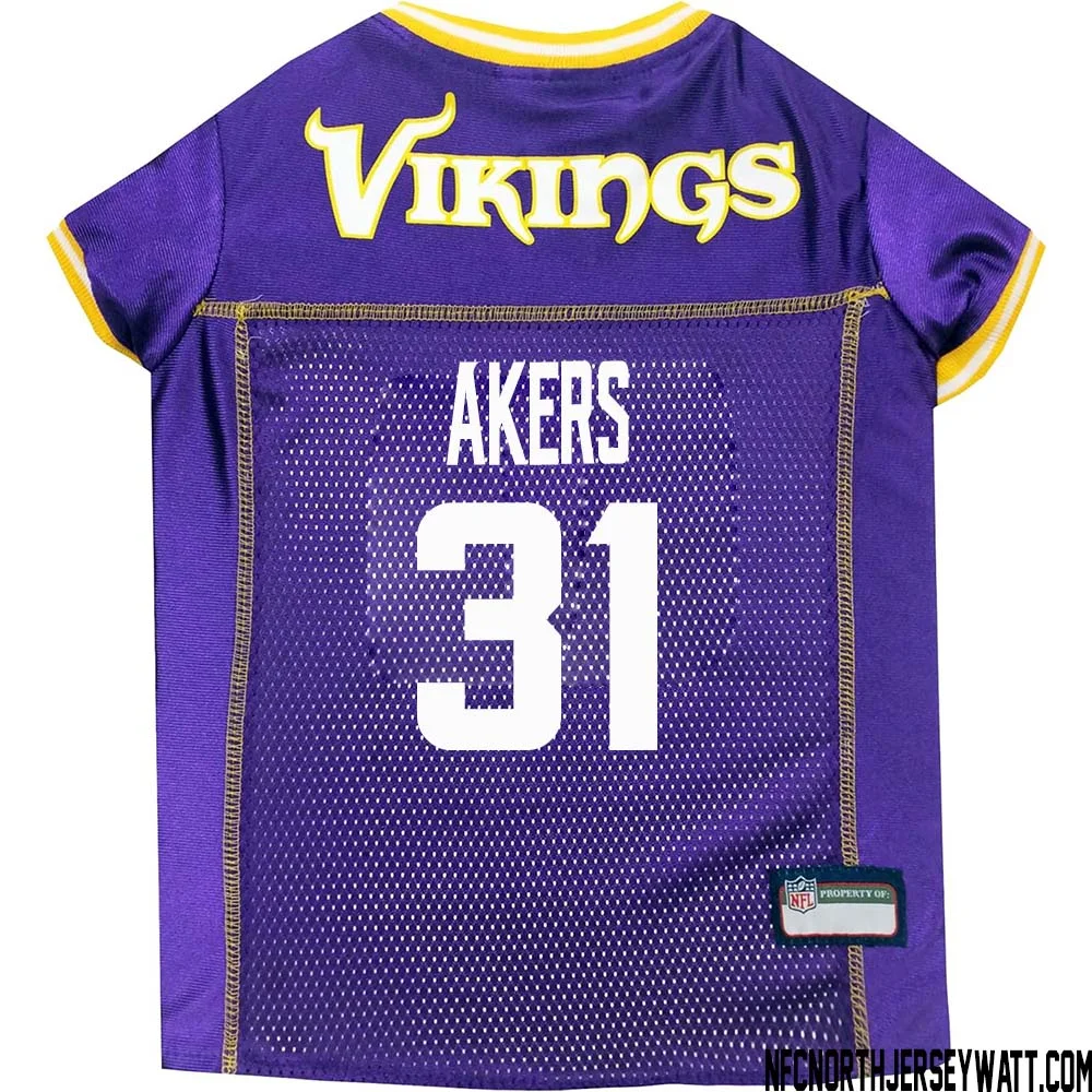 Cam Akers No 31 Purple Minnesota Vikings Dog Jersey