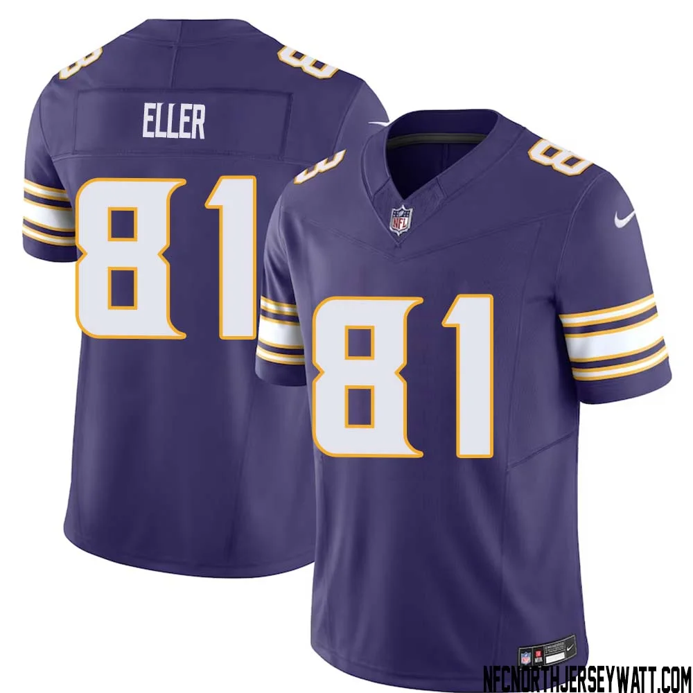 Carl Eller No 81 Mens Purple Minnesota Vikings Vapor F.U.S.E. Limited Jersey