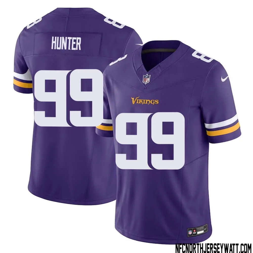 Danielle Hunter No 99 Men Purple Minnesota Vikings Vapor F.U.S.E. Limited Jersey