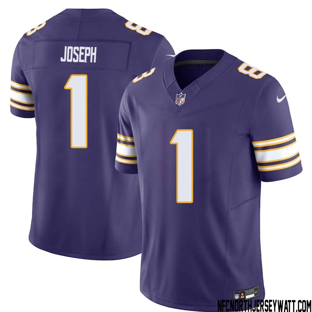 Greg Joseph No 1 Mens Purple Minnesota Vikings Vapor F.U.S.E. Limited Jersey 1