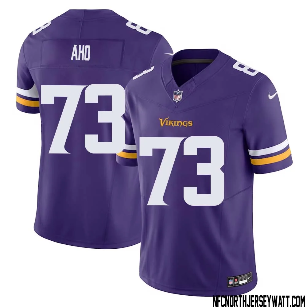 Junior Aho No 73 Men Purple Minnesota Vikings Vapor F.U.S.E. Limited Jersey