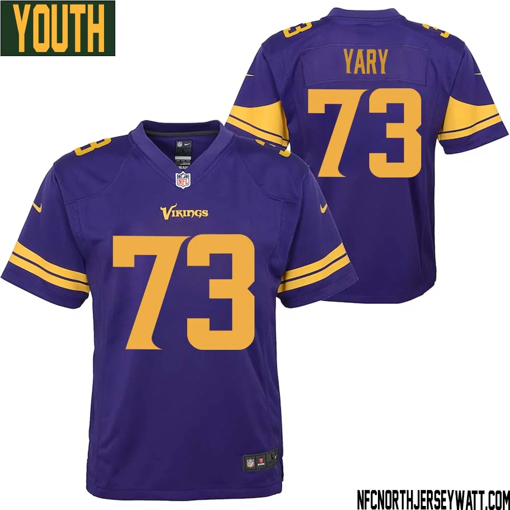 Ron Yary No 73 Youth Purple Minnesota Vikings Color Rush Vapor Untouchable Limited Jersey